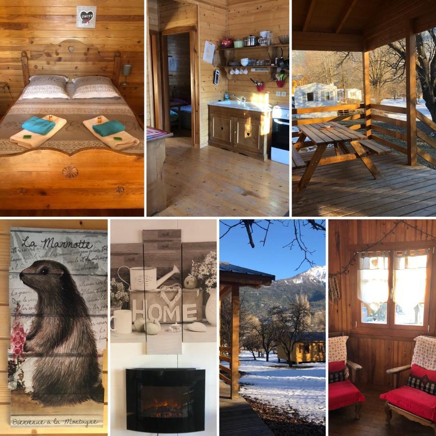 Camping, Hotel De Plein Air Les Cariamas Chateauroux-les-Alpes Exterior foto